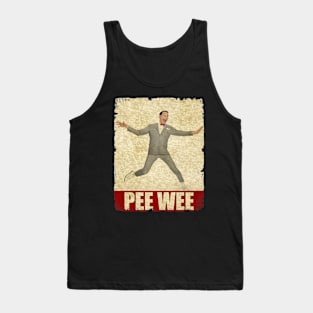 Pee Wee Herman - RETRO STYLE Tank Top